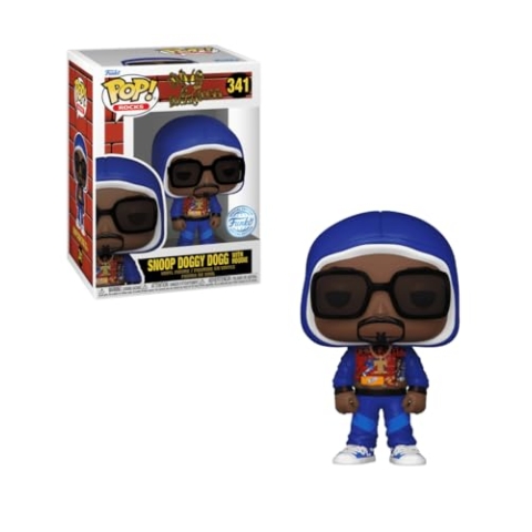 Funko Snoop Doggy Dogg with Hoodie Exclusive Pop Rocks 341 Vinyl Figure Multicolor