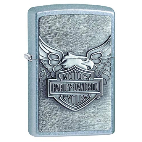 Zippo-Feuerzeug, 20230 Motiv Harley-Davidson, Street Chrome, One Size