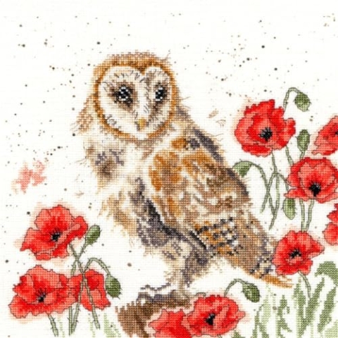 Bothy Threads Kreuzstich-Set "Der Ausblick", 26x26cm, XHD7, Zählmuster