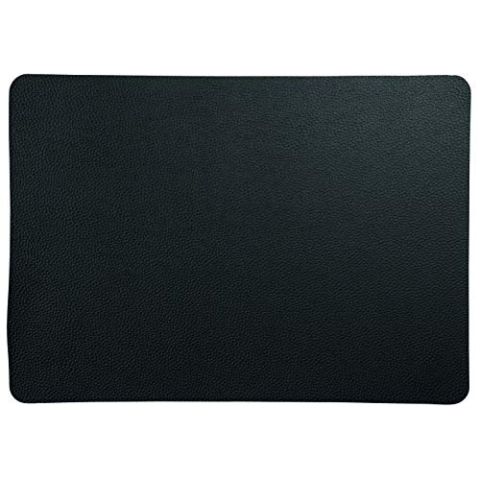 Tischset - rough black - 33x46cm Lederoptik ASA-Selection**6 (6 Stück)