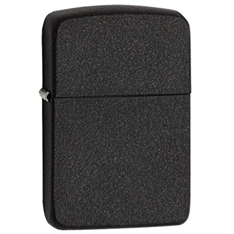 Zippo 60000665 Feuerzeug, 1941 Black Crackle