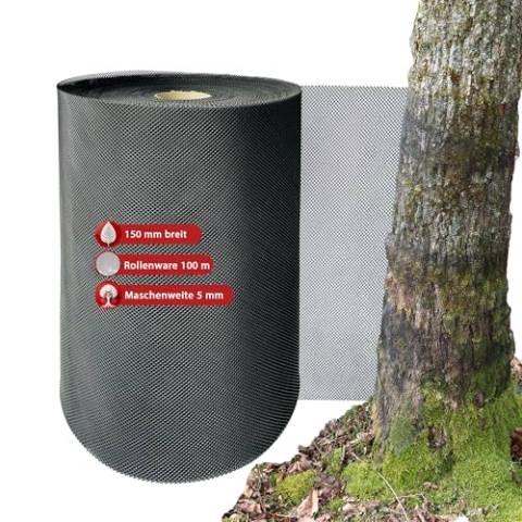 siwitec Poly-Net Schälschutznetz für Forstpflanzen, 100 m Baumschutz Wildverbiss, elastisch & dehnbar für alle Laub- und Nadelhölzer, Verbissschutz für Jede Jahreszeit, Baumschutz Stamm