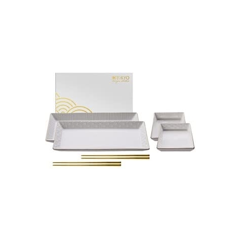 Sushi-Set NIPPON Weiß Set 4 Stück C/CH