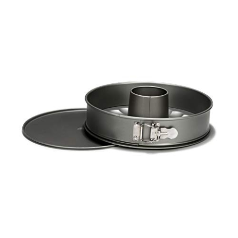 Patisse Carat Springform mit Rohrboden, Stahl, Grau, 26 cm