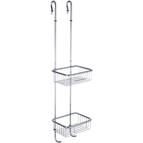 Hüppe 492001091 Ablagsesystem Butler 2000 für den Duschbetrieb mit Handwischer, Chrom