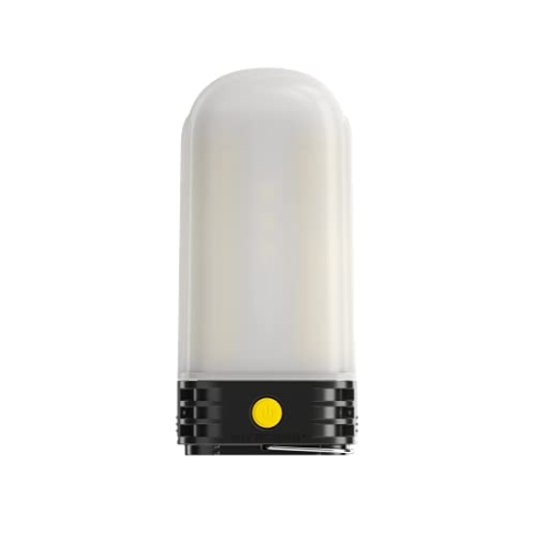 Nitecore Erwachsene Unisex Lr60 Tragbare magnetische Laterne R60, Weiß/Schwarz, Dimensions : 129.3mm × 60.7mm × 31.2mm