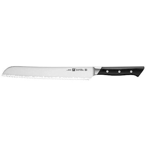 Zwilling Brotmesser, Stahl, Silber, 37 x 7 x 3 cm