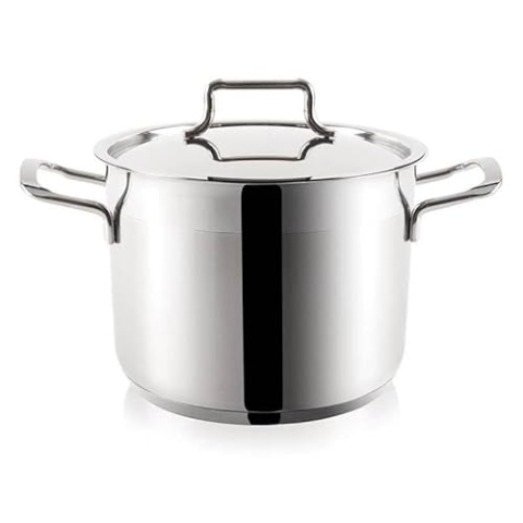 Kochtopf Stahltopf Topf mit Deckel 26 cm 10 L ANETT