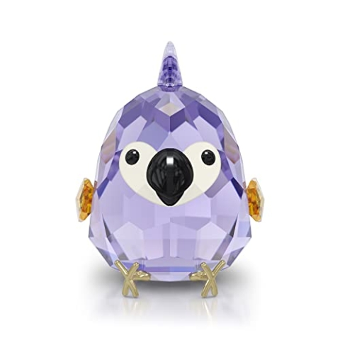 Swarovski All You Need Are Birds Ara-Figur aus Kristallen in der Farbe Lila, Maße: 2,8cm x 3,4cm x 3,4cm, 5644843