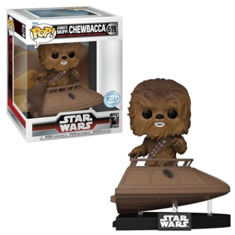 Funko Star Wars Episode VI: Return of The Jedi Chewbacca Jabbas Skiff 40th Anniversary Pop! Vinyl