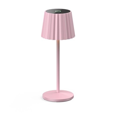 Lindby Dimmbare LED Akku Tischlampe kabellos mit Touchsensor, aufladbare tragbare Tischleuchte für innen außen Outdoor IP54 Lampe Garten