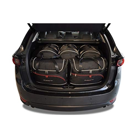 KJUST Dedizierte Kofferraumtaschen 5 stk kompatibel mit MAZDA CX-5 II (KF) 2017+
