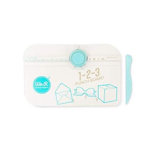 We R Memory Keepers 123 Punch Board 662530, 3.1 x 1.45 x 0.5 cm