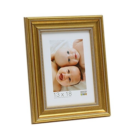 Deknudt Frames 30x40 Goldfarbe mit Perlenkette,Rahmen