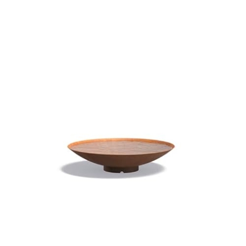 Adezz Wasserschale Garten groß aus Cortenstahl - Grosse Wasserschale für brunnen - Wetterbeständig - Ø 80cm Höhe 21cm