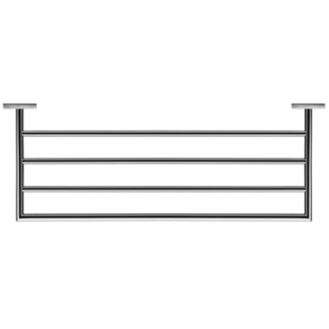 Duravit Handtuchablage Karree, Handtuchhalter, Wandmontage, 60 cm, Badetuchhalter, Badetuchstange, Chrom
