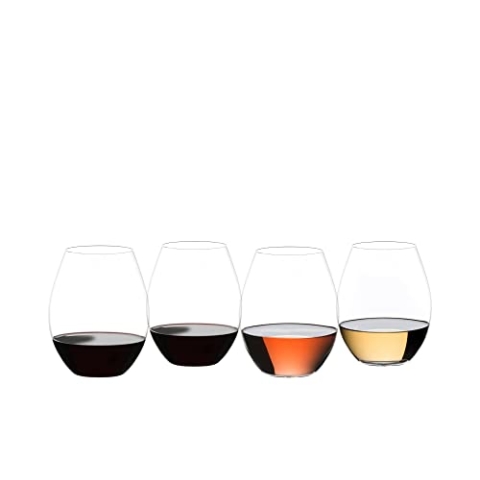 RIEDEL Wine Friendly 004 - Tumbler, 4er Set, Kristallglas, maschinell gefertigt