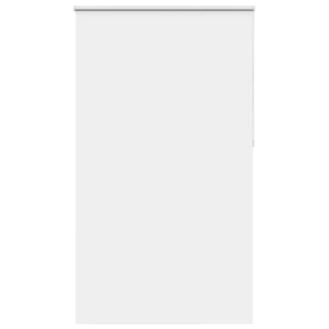 vidaXL Verdunkelungsrollo Weiß 135x230cm Stoffbreite 131,6cm Polyester, Rollo, Klemmfix, Thermorollo, Verdunklungsrollo, Klemmrollo, Fensterrollo