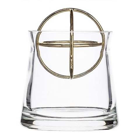 Born in Sweden Vase Sphere S W. Ss Kugel vergoldet, Nicht zutreffend