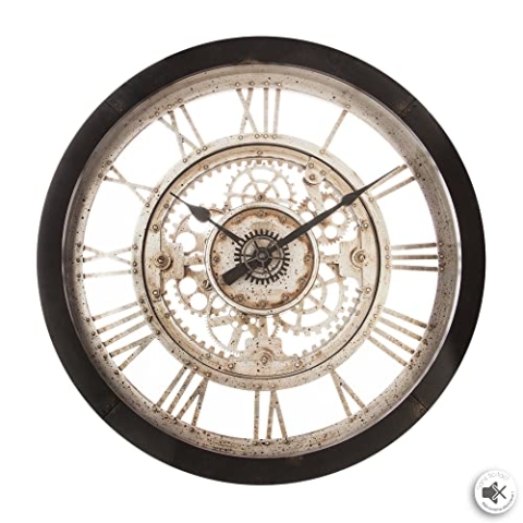 Mechanische Uhr „Ivy“ D 61 cm - Schwarz - Atmosphera créateur d'intérieur