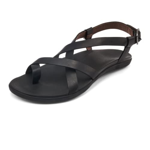 OLUKAI Damen new upena sandale 8 6 uk schwarz