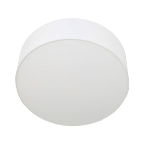 Quitani Deckenlampe Gala (Modern) in Weiß aus Aluminium (4 flammig, E27) - Textil Deckenleuchte Lampe Wohnzimmerleuchte