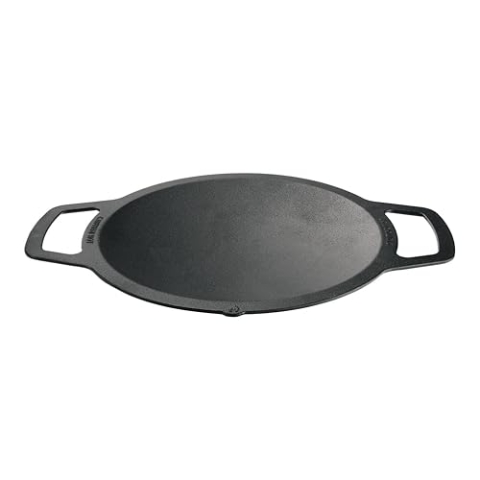 Solo Stove Ranger Gusseisen-Wokplatte für Feuerschale Ranger | Wok für Pfannengerichte, Umbau von Feuerstelle zu Grill, Zubehör für Feuerschale, Kochoberfläche: Ø 37,4 cm, Tiefe: 5 cm, 5,7 kg