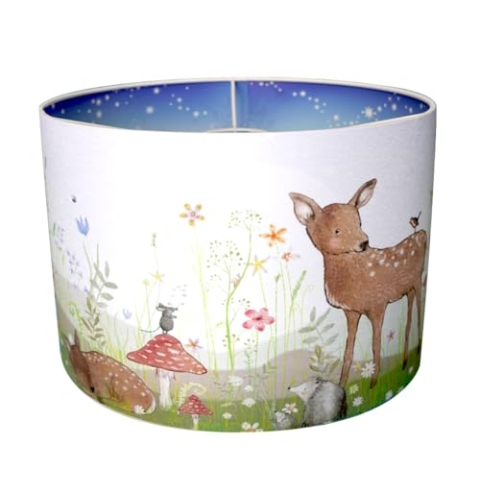 Hartendief Märchengarten Pendellampe | Für Baby- & Kinderzimmer | Kinderzimmerdesign | Handgemalt & nachhaltig