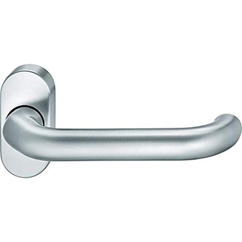 Drücker 06 1146 012 - auf Rosette, 9 mm, Alu natur ; 1 Stück