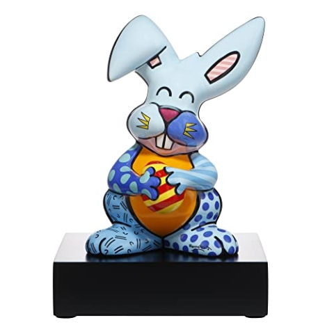 Goebel Pop Art Romero Britto 'RB P Blue Rabbit 32' 2021 !