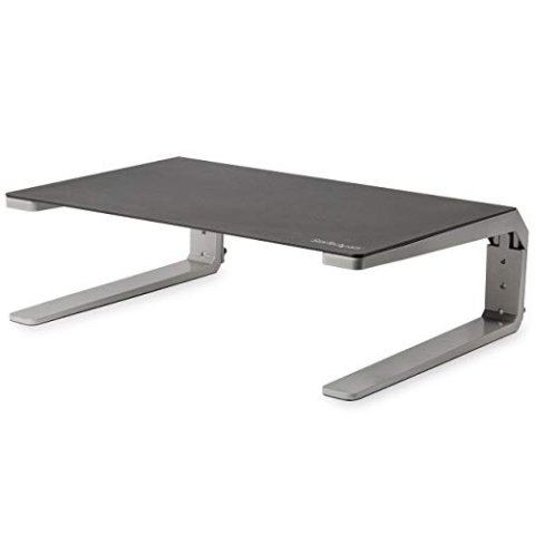StarTech.com Bildschirmerhöhung - für bis zu 32 "Monitor - höhenverstellbar - Monitorerhöhung - Stahl und Aluminium -