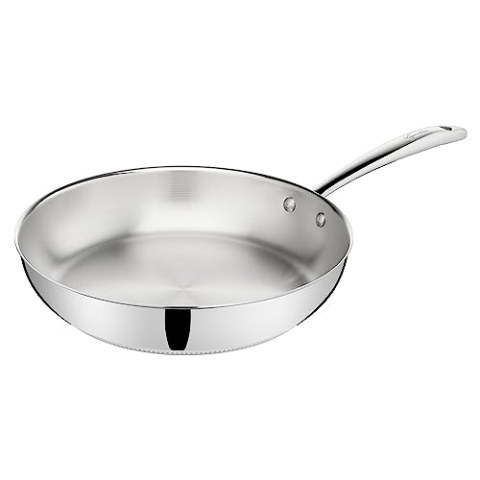 Unbekannt Lagostina Accademia lagofusion Pfanne, Edelstahl, rostfrei, Edelstahl, 26 cm