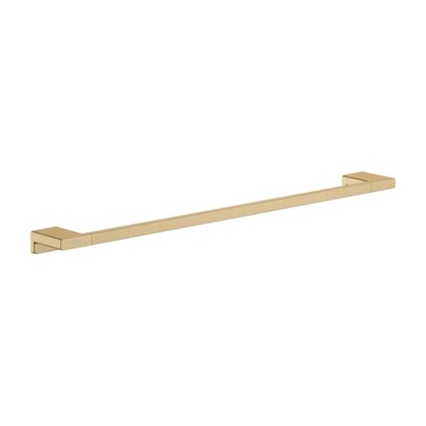 hansgrohe AddStoris - Badetuchhalter, Handtuchhalter für Wandmontage, verdeckte Befestigung, Badezimmer Zubehör, Brushed Bronze, 41747140