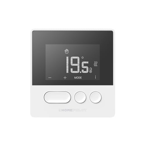 Home Pilot - Thermostat Pure smart mit Empfänger Energie sparen | Sprachsteuerung | Raumthermostat - 8130000