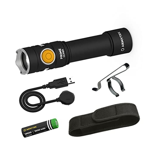Armytek NEU LED-Lampe Prime C2 Pro Kaltweiss 2400 LED Lumen Magnet USB Aufladbar Täglich Handlampe