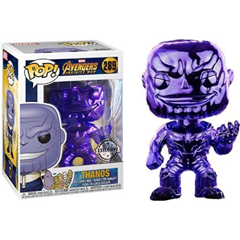 Funko Pop! Avengers Infinity War - Thanos [Purple Chrome] #289 - [EXCLUSIVE - SUPER RARE!!!]
