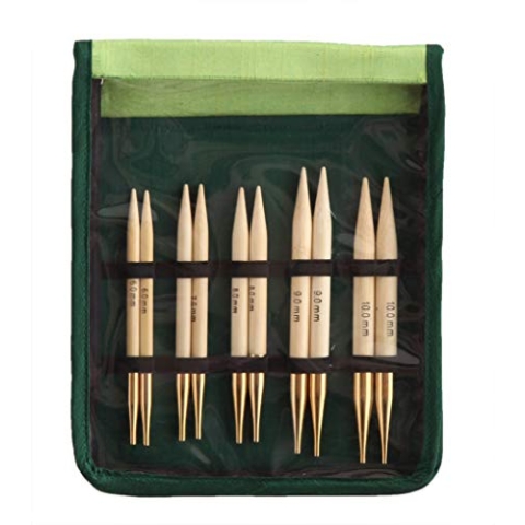 KnitPro auswechselbare Nadeln klobig Set, Bambus, Mehrfarbig, 18 x 1 x 1 cm