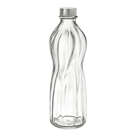 Bormioli BOR1348 Aqua Flasche 0,75 l 191866MDQ121990, Glas