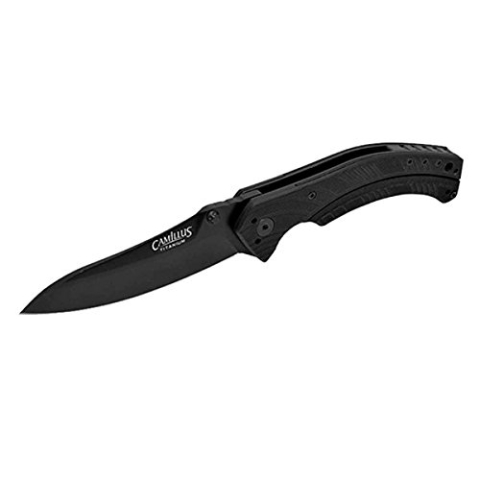 Camillus - Faltmesser - VanishTitanium Bonded - Klingenlänge: 8,26 cm - Stainless Steel