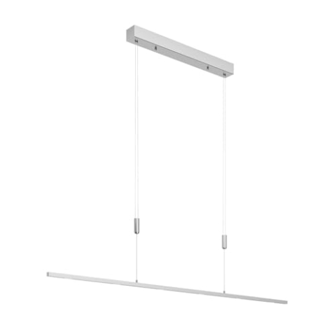 Lucande LED Pendelleuchte höhenverstellbar, dimmbar per Wandschalter Esstisch Hängelampe 140 cm 6x 5W Esstischlampe Wohnzimmerlampe