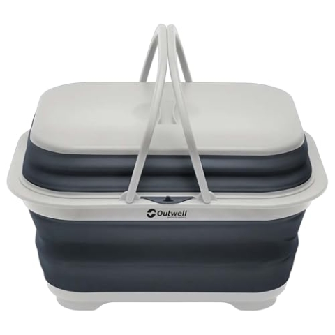 Outwell COLLAPS WASHING BASE W·HANDLE Navy Night Wäschekorb OUTWELL Navy Night