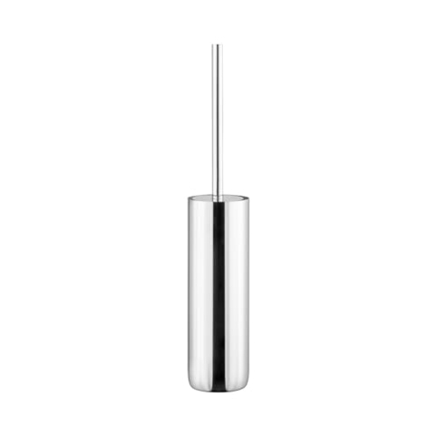 blomus WC Bürste MODO | Toilettenbürste und Klobürstenhalterung in Edelstahl poliert | Ø 8,5 x 49H cm