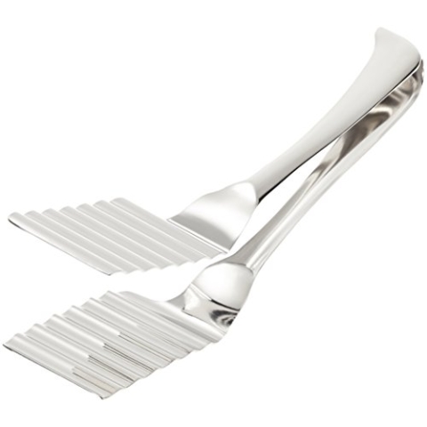 Sambonet 52550C66 Living Spargelzange 23 cm, Edelstahl 18 x 10 cm