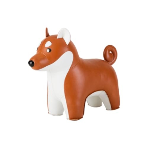 Züny - Buchstütze - Hund, Shiba Inu - braun/weiß - 1 kg - 25.5 x 10 x 19 cm
