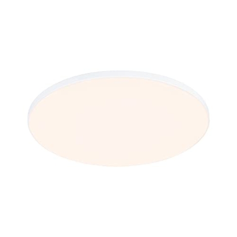 Paulmann 79946 LED Panel Einbaupanel Veluna VariFit Edge 200mm rund dimmbar Warmweiß Weiß Kunststoff Beleuchtungssystem 3000 K