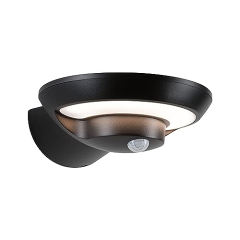 Paulmann 94855 Solar LED Außenwandleuchte Bordola Bewegungsmelder IP44 180x211mm 3000K 3,5W 220lm Anthrazit Kunststoff Außenleuchte Solarleuchte