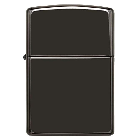 Zippo Feuerzeug 60000817 Ebony Benzinfeuerzeug, Messing, 1 x 3,5 x 5,5 cm