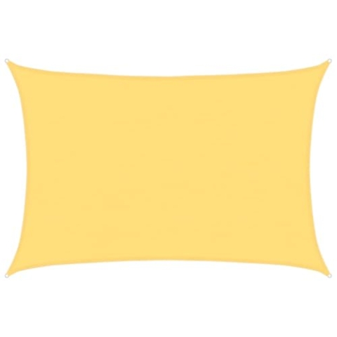 vidaXL Sonnensegel 160 g/m² Beige 5x6 m HDPE