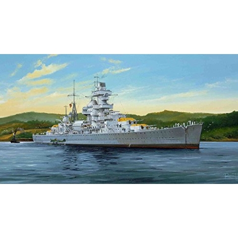 Trumpeter 05317 Modellbausatz German Cruiser Admiral Hipper 1941, verschieden