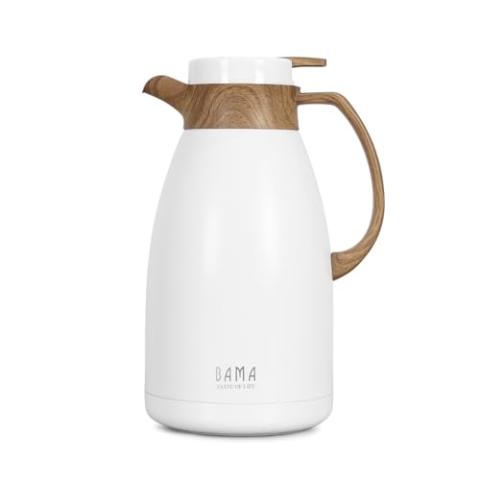 Bama Burano Isolierkanne, 2 l, Weiß